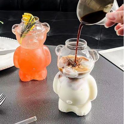 Obrázek Sklenice ve tvaru medvídka