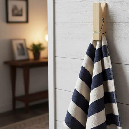 Obrázek Nalepovací držák na ručníky kolíček