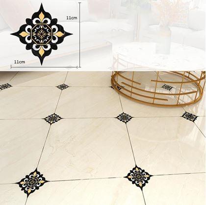 Obrázek z Nálepky na obklady - 20 ks - černožluté