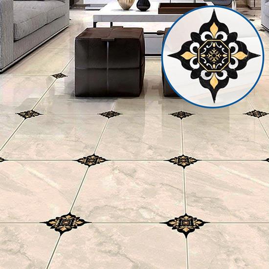 Obrázek z Nálepky na obklady - 20 ks - černožluté