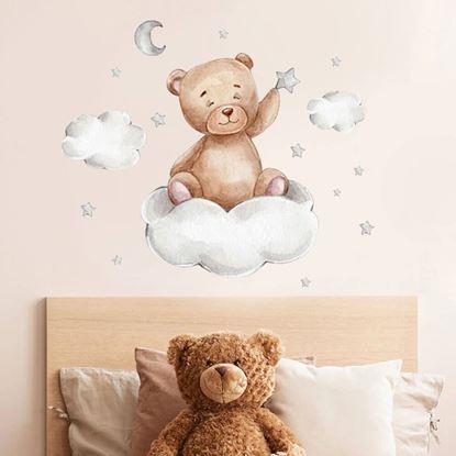 Obrázek Samolepky na zeď medvídek 