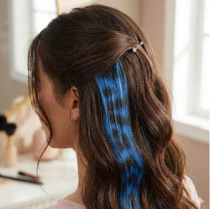 Obrázek Barevný clip in pramínek 45 cm, mývalí ocas