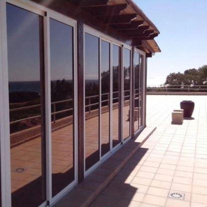 Obrázek Zrcadlová fólie na okna 200 cm