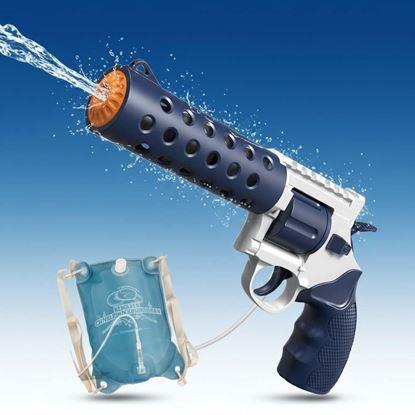 Obrázek Elektrická nabíjecí vodní pistole - revolver