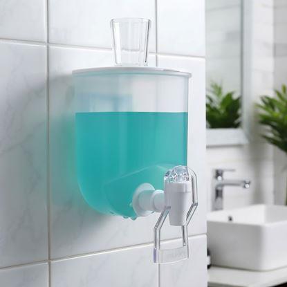 Obrázek Nalepovací dávkovač do koupelny 600 ml