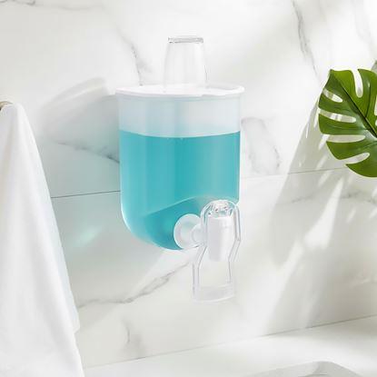 Obrázek Nalepovací dávkovač do koupelny 600 ml
