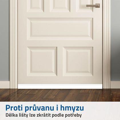 Obrázek z Lišta ke dveřím - hnědá
