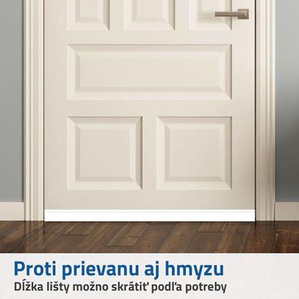 Obrázek z Lišta ke dveřím - hnědá