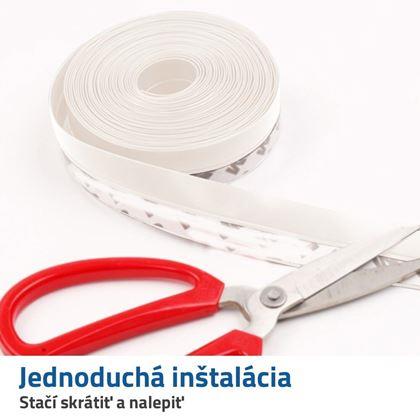 Obrázek z Lišta ke dveřím - hnědá
