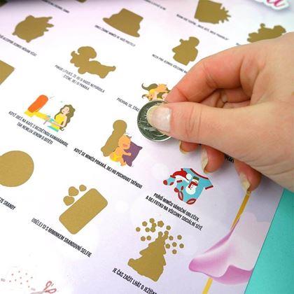 Obrázek z Stírací plakát - 70 tipů, jak přežít mateřskou dovolenou