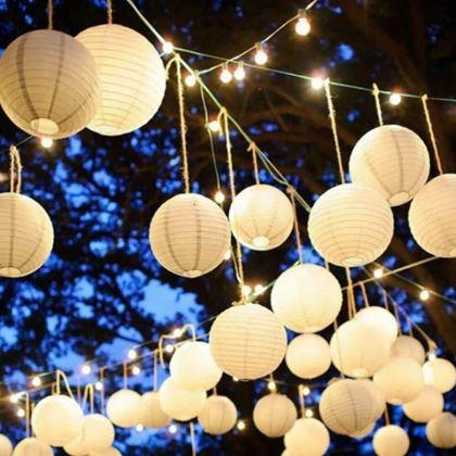 Obrázek z Papírový lampion 25 cm