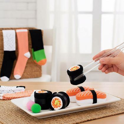 Obrázek z Veselé ponožky - set sushi