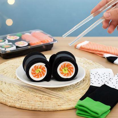 Obrázek Veselé ponožky - set sushi