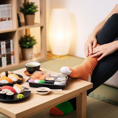 Obrázek Veselé ponožky - set sushi