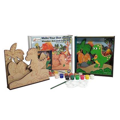 Obrázek z Sada na výrobu 3D obrázku - dinosauři
