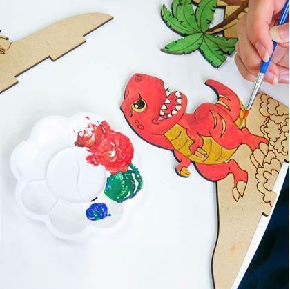Obrázek z Sada na výrobu 3D obrázku - dinosauři