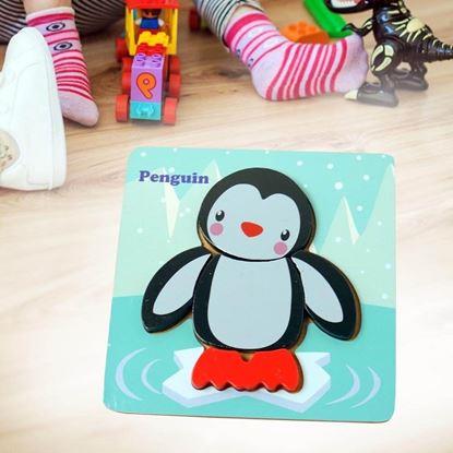 Obrázek Dřevěné puzzle pro nejmenší