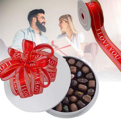 Obrázek z Dekorativní stuha - I love you