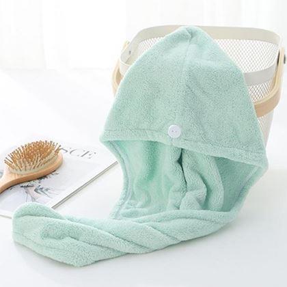 Obrázek z Rychleschnoucí turban na hlavu - modrý