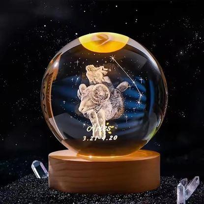 Obrázek LED svítící koule znamení