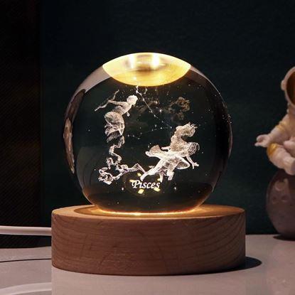 Obrázek LED svítící koule znamení