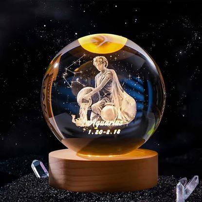 Obrázek LED svítící koule znamení
