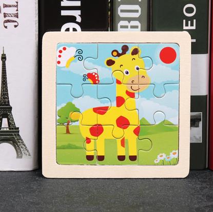 Obrázek Dřevěné puzzle pro děti