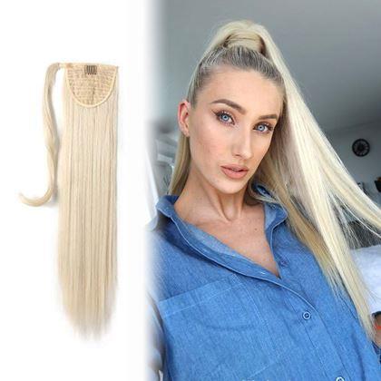 Obrázek z Příčesek do vlasů culík - světlá blond