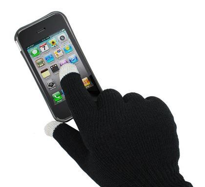 Obrázek z Rukavice pro smartphony - černé