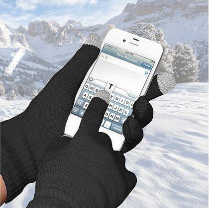 Obrázek z Rukavice pro smartphony - černé