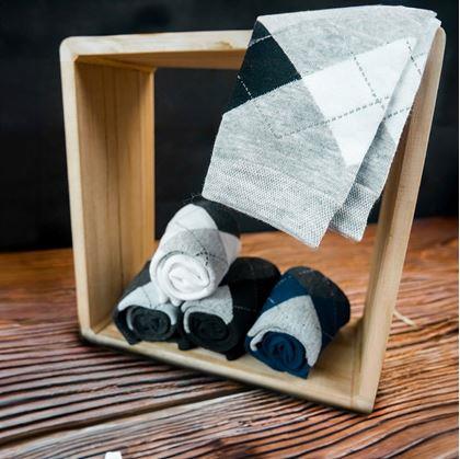 Obrázek z Sada ponožek 5 ks - kárované