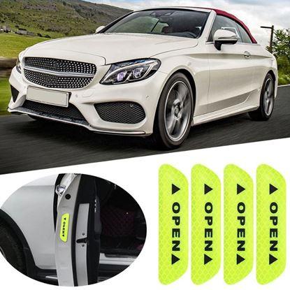 Obrázek Reflexní samolepky na auto 4 ks