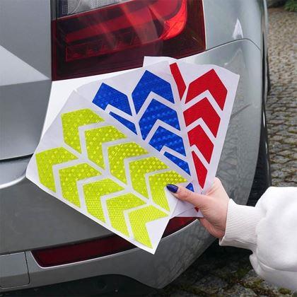 Obrázek z Samolepky na auto - šipky - modré