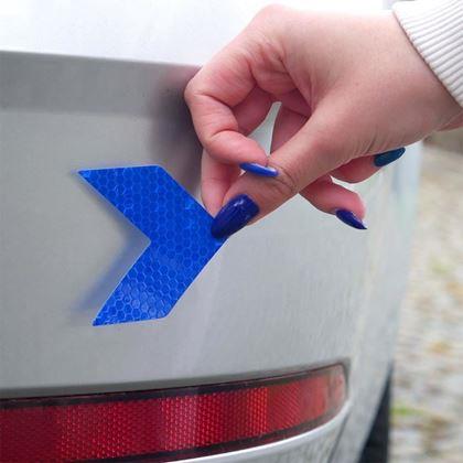 Obrázek z Samolepky na auto - šipky - modré