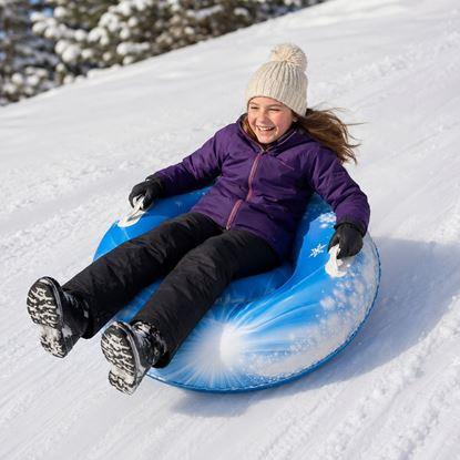 Obrázek Nafukovací snow tube 80 cm s madly