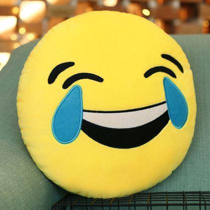 Obrázek z Emoji polštář - slzy radosti
