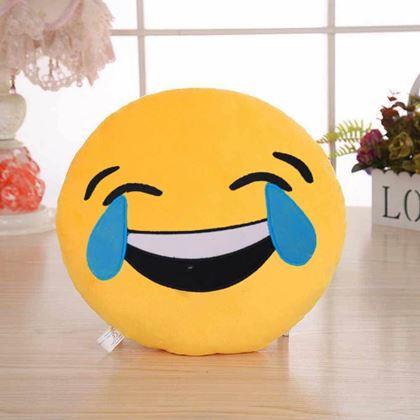 Obrázek z Emoji polštář - slzy radosti