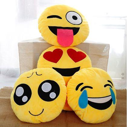 Obrázek z Emoji polštář - slzy radosti