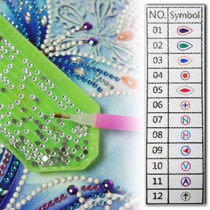 Obrázek z Diamantové malování speciální - květiny