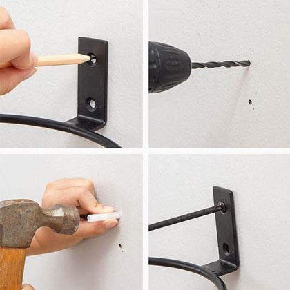 Obrázek z Nástěnný držák na květináč 10 cm