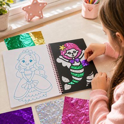 Obrázek Kreativní sešit třpytivé omalovánky 