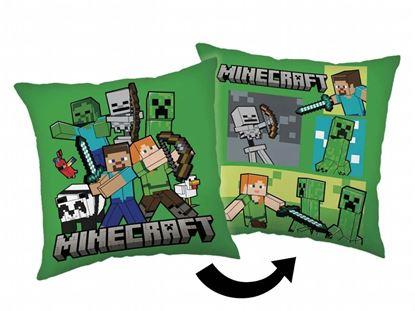 Obrázek Polštářek Minecraft - Life, 40x40 cm